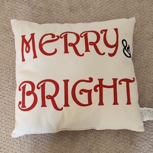 Merry & Bright Accent Pillow
